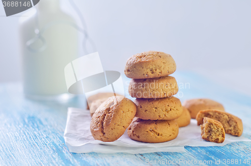 Image of cookies and milk