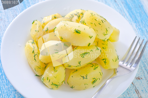 Image of boiled potato