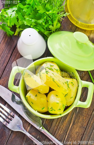 Image of boiled potato