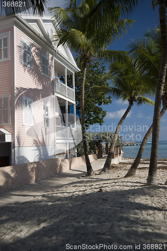 Image of typical house home architecture beach key west florida