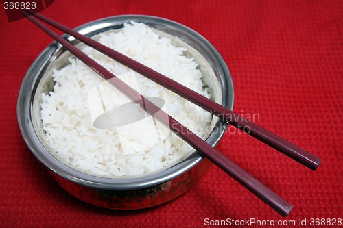 Image of Boiled basmati rice horizontal