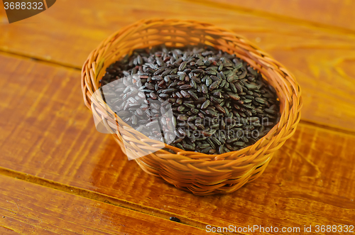 Image of black rice