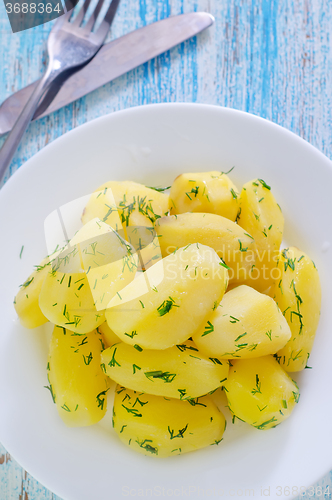 Image of boiled potato