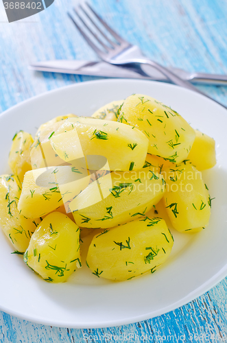 Image of boiled potato