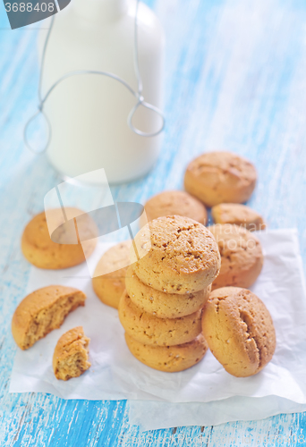 Image of cookies and milk