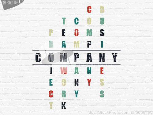 Image of Business concept: Company in Crossword Puzzle