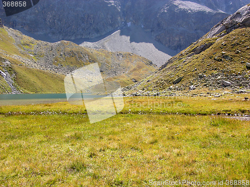 Image of Lake at Julier pass