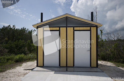 Image of outhouse florida keys beach