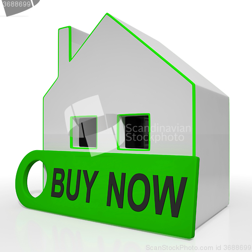 Image of Buy Now House Means Express Interest Or Make An Offer