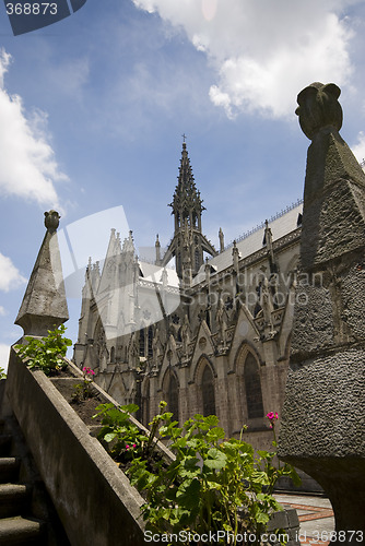 Image of basilica quito ecuador