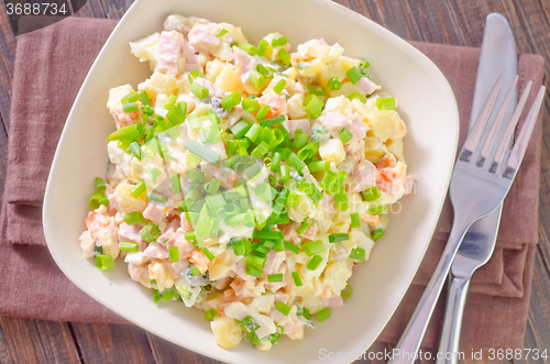 Image of salad olivier