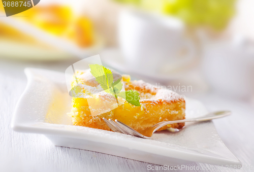 Image of pie with fruits
