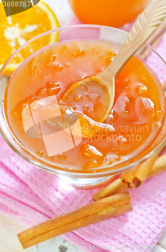 Image of orange jam
