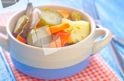 Image of marinated vegetables