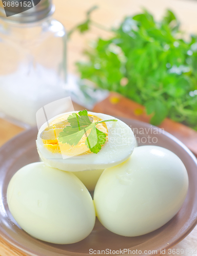 Image of boiled eggs