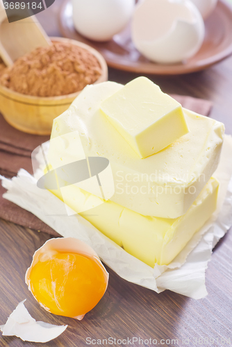 Image of ingredients for brownie