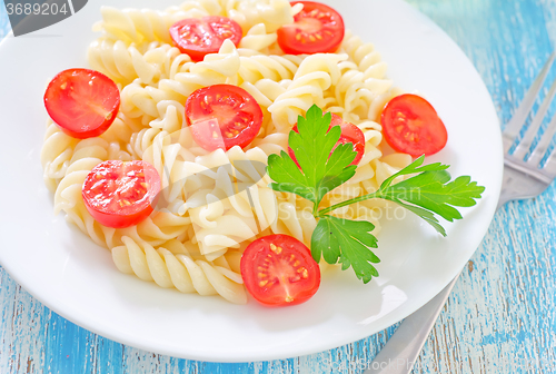 Image of pasta with tomato