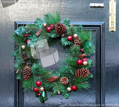 Image of Wreath at Door