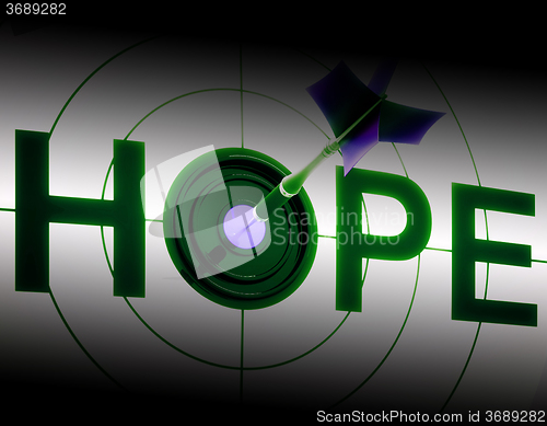 Image of Hope Shows Sign Of Prayer And Faith