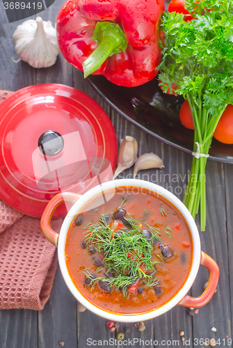 Image of bean soup