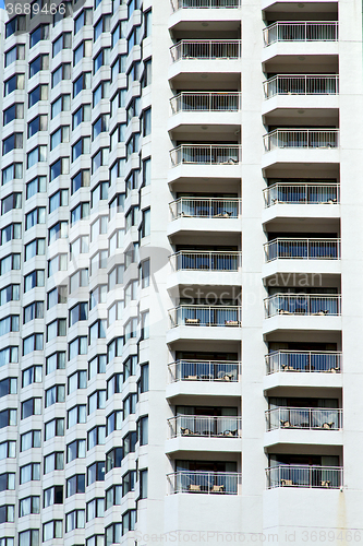 Image of  bangkok terrace     district palaces       line   skyscraper