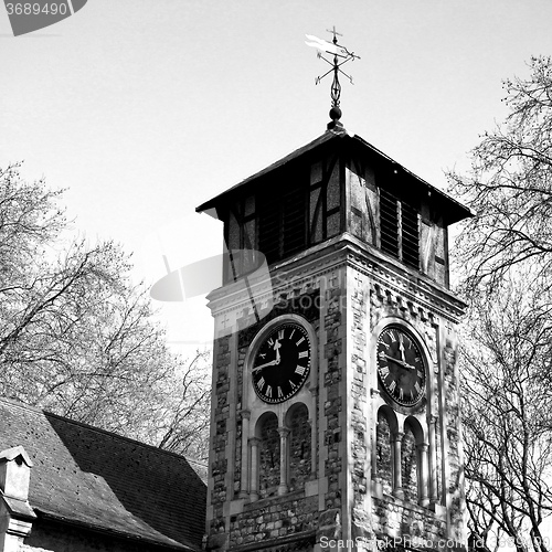 Image of in cemetery  england europe old construction and    history