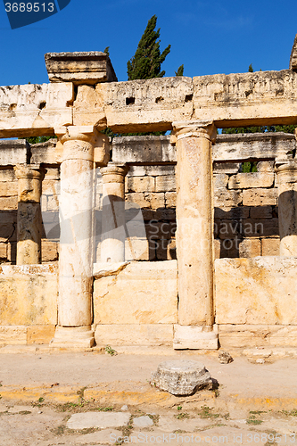 Image of and the roman temple history     old construction in 