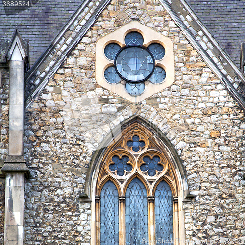 Image of in notting hill england europe old construction and    history