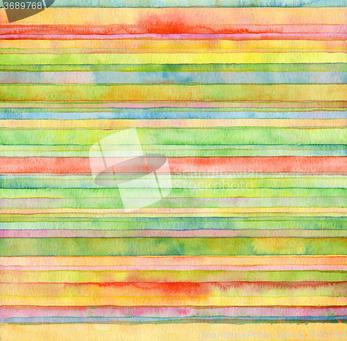 Image of Abstract  strip watercolor painted background