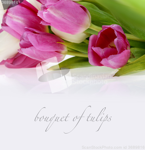 Image of bouquet of tulips