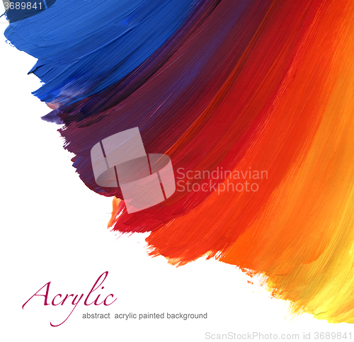 Image of Abstract acrylic hand painted background