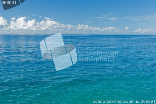 Image of the deep blue sea