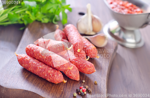 Image of sausages