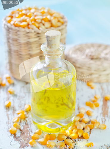 Image of corn and oil