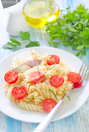 Image of pasta with tomato