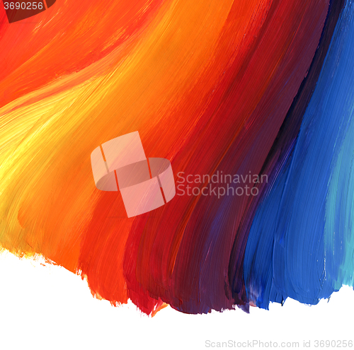 Image of Abstract acrylic hand painted background