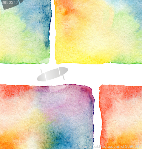 Image of Abstract  watercolor painted background