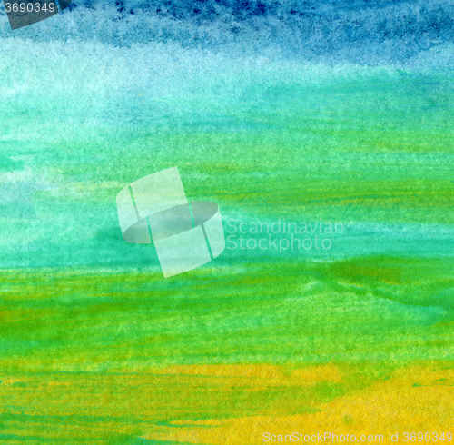 Image of Abstract acrylic and watercolor painted background