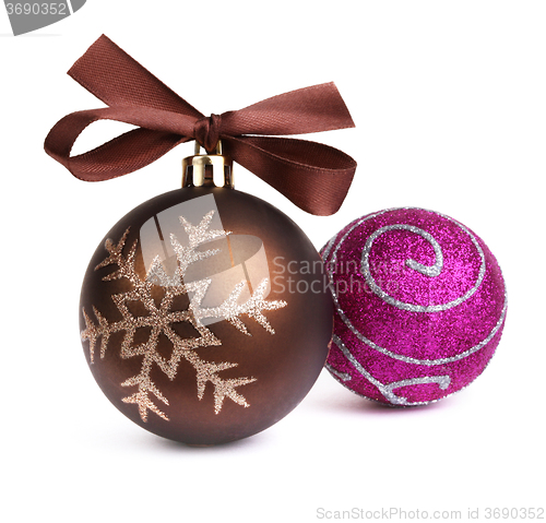 Image of Christmas balls