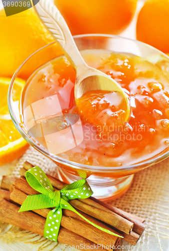 Image of orange jam