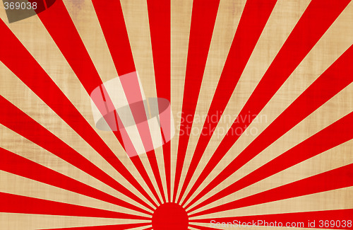 Image of japansese rising sun