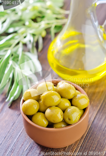 Image of green olives