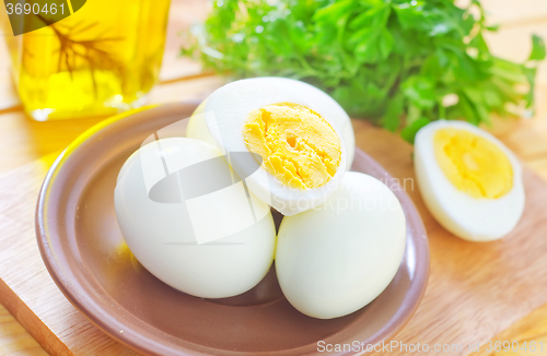 Image of boiled eggs