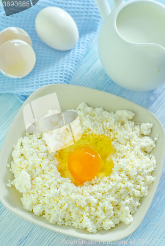 Image of cottage and eggs
