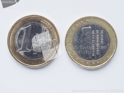 Image of Dutch 1 Euro coin