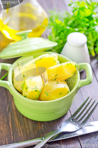 Image of boiled potato