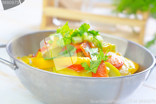 Image of baked vegetables