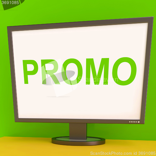 Image of Promo Screen Shows Promotional Discounts And Rebate