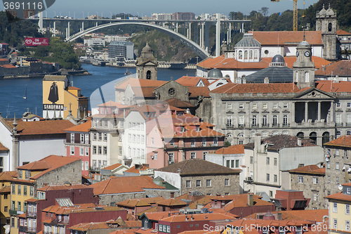 Image of EUROPE PORTUGAL PORTO RIBEIRA OLD TOWN DOURO RIVER