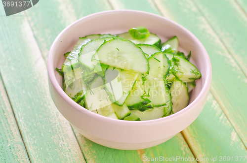 Image of salad with cucumbers